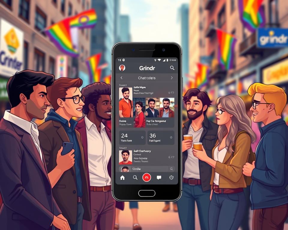 grindr section image