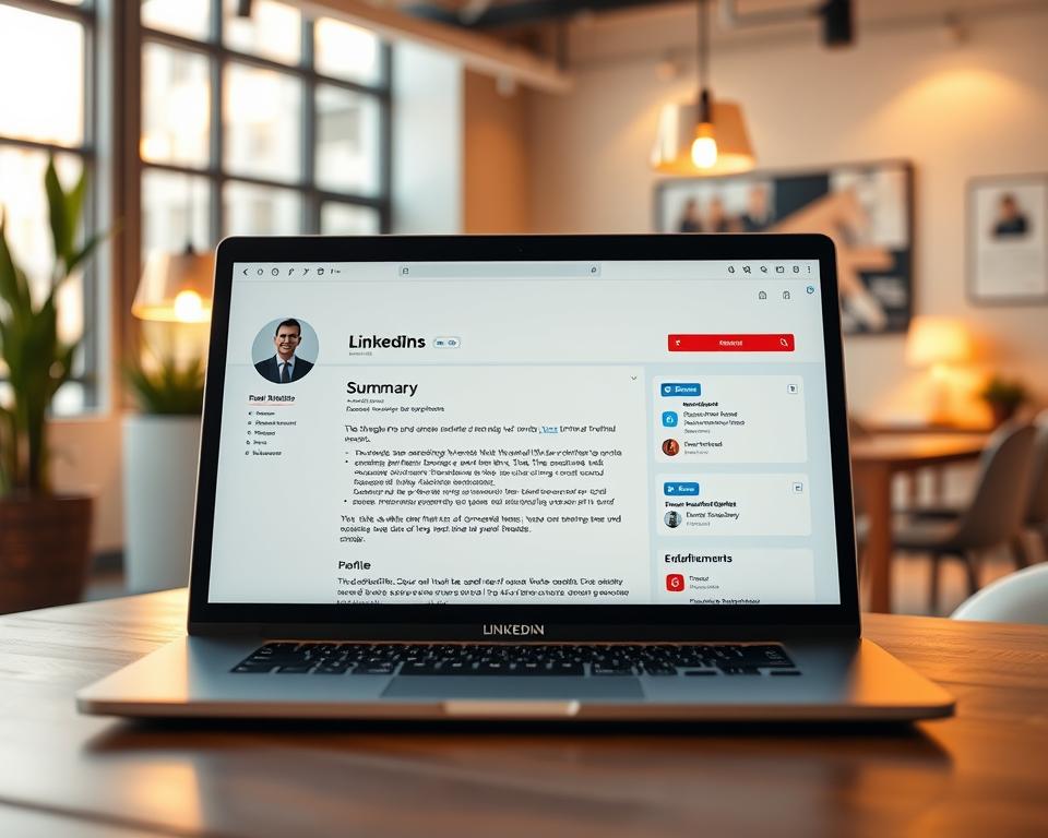 linkedin profile summary