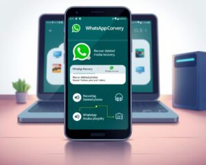 WhatsApp media recovery process