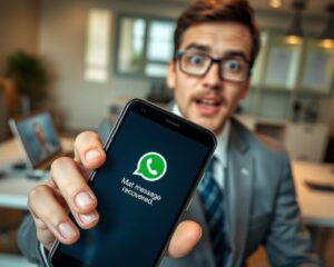 WhatsApp message recovery