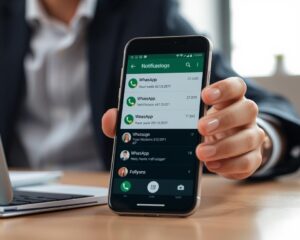 WhatsApp notification history for erased messages
